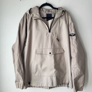 ONLY & SONS Beige Pull Over Hooded Jacket